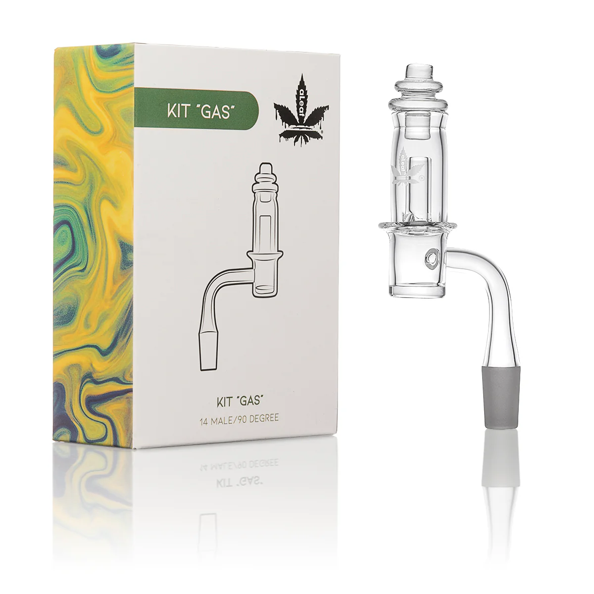 ALeaf Quartz Spinner Kit 14mm 90 Degree (ALD1054) | "GAS" product image